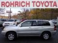 2002 Millennium Silver Metallic Toyota Highlander V6 4WD  photo #1