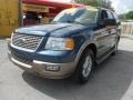 2004 Medium Wedgewood Blue Metallic Ford Expedition Eddie Bauer  photo #3