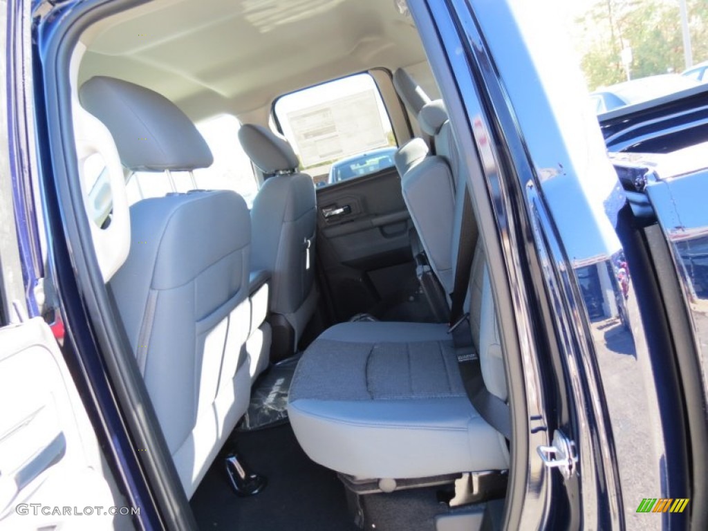2013 Ram 1500 Big Horn Quad Cab Rear Seat Photo #73503353