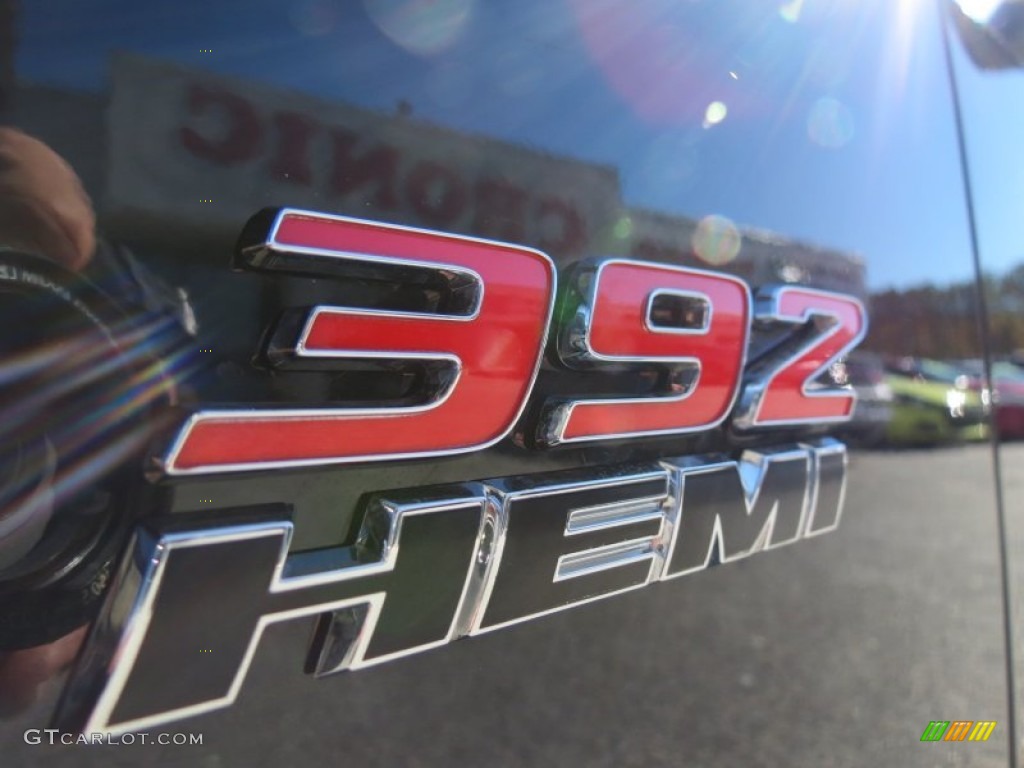 2013 Challenger SRT8 392 - Pitch Black / Dark Slate Gray photo #10