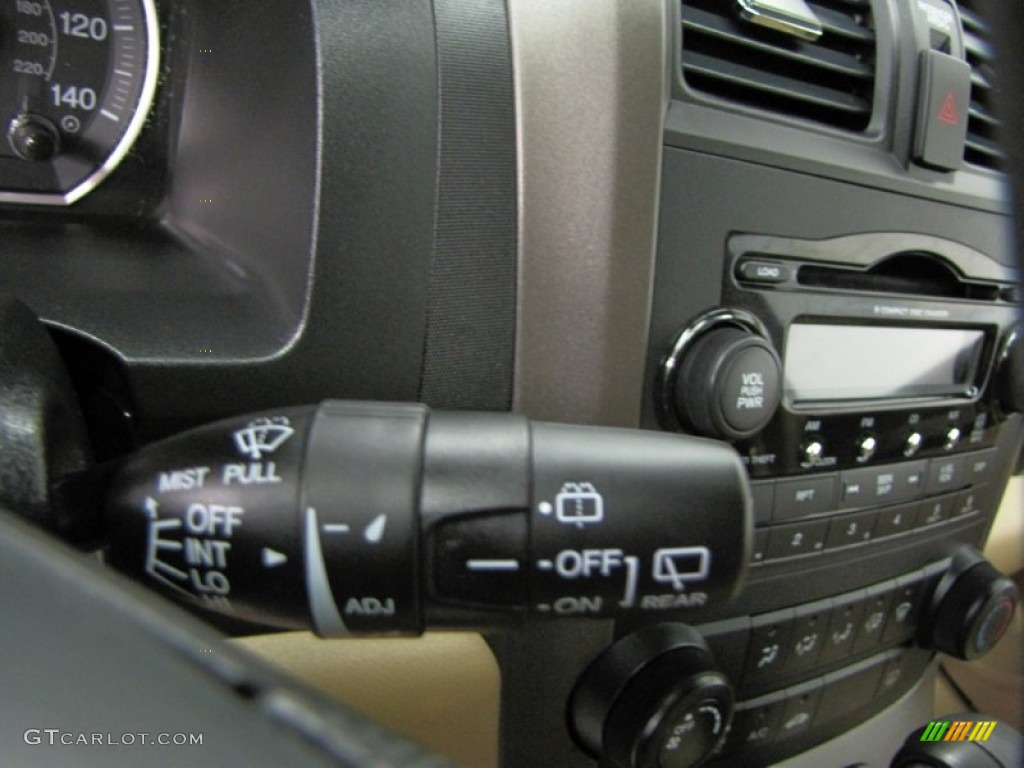 2009 CR-V EX 4WD - Crystal Black Pearl / Black photo #23