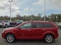 2009 Inferno Red Crystal Pearl Dodge Journey R/T  photo #2