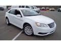 2012 Bright White Chrysler 200 LX Sedan  photo #3