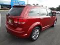 2009 Inferno Red Crystal Pearl Dodge Journey R/T  photo #9