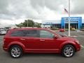 2009 Inferno Red Crystal Pearl Dodge Journey R/T  photo #10
