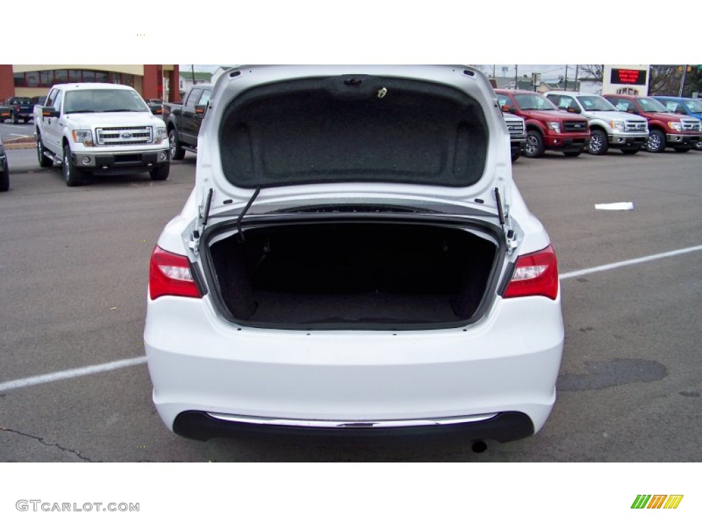 2012 200 LX Sedan - Bright White / Black photo #16