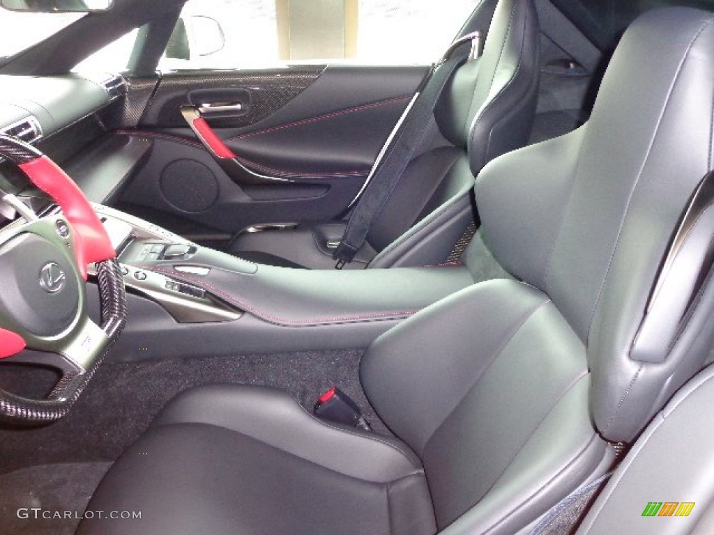 Black Interior 2012 Lexus LFA Coupe Photo #73505694