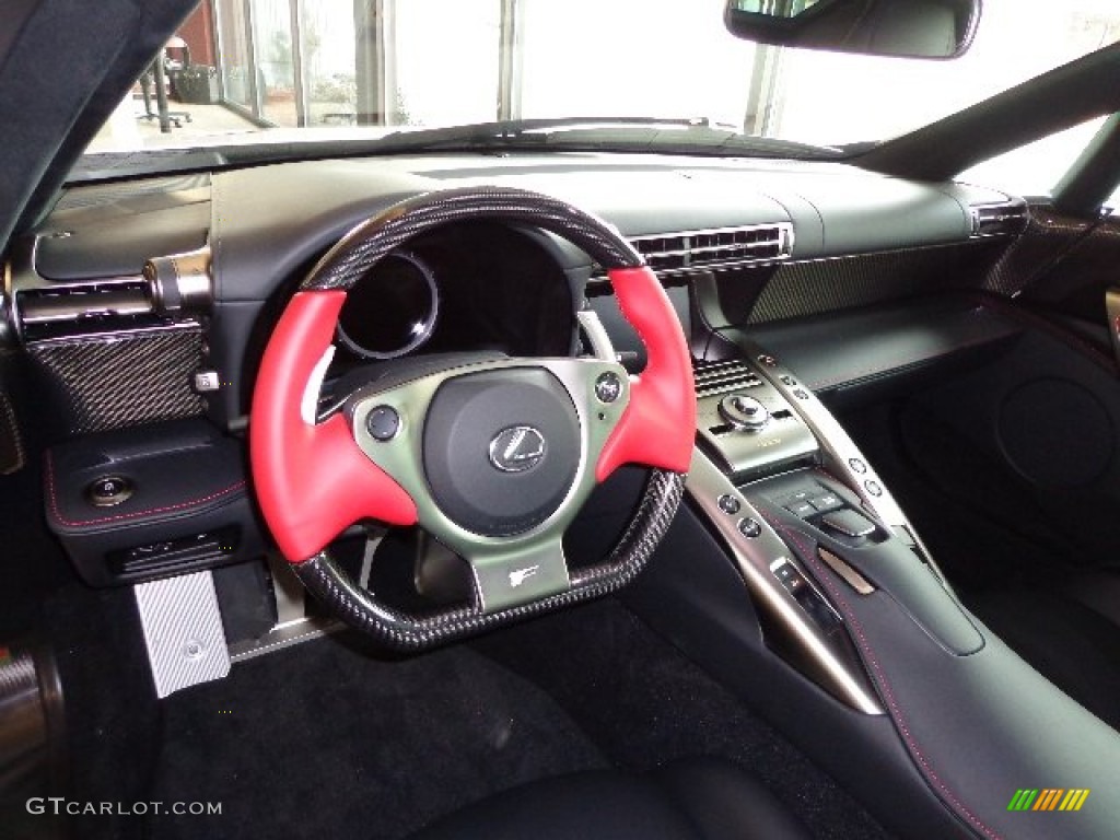 2012 Lexus LFA Coupe Black Dashboard Photo #73505724