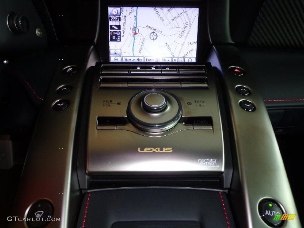2012 Lexus LFA Coupe Controls Photo #73505850