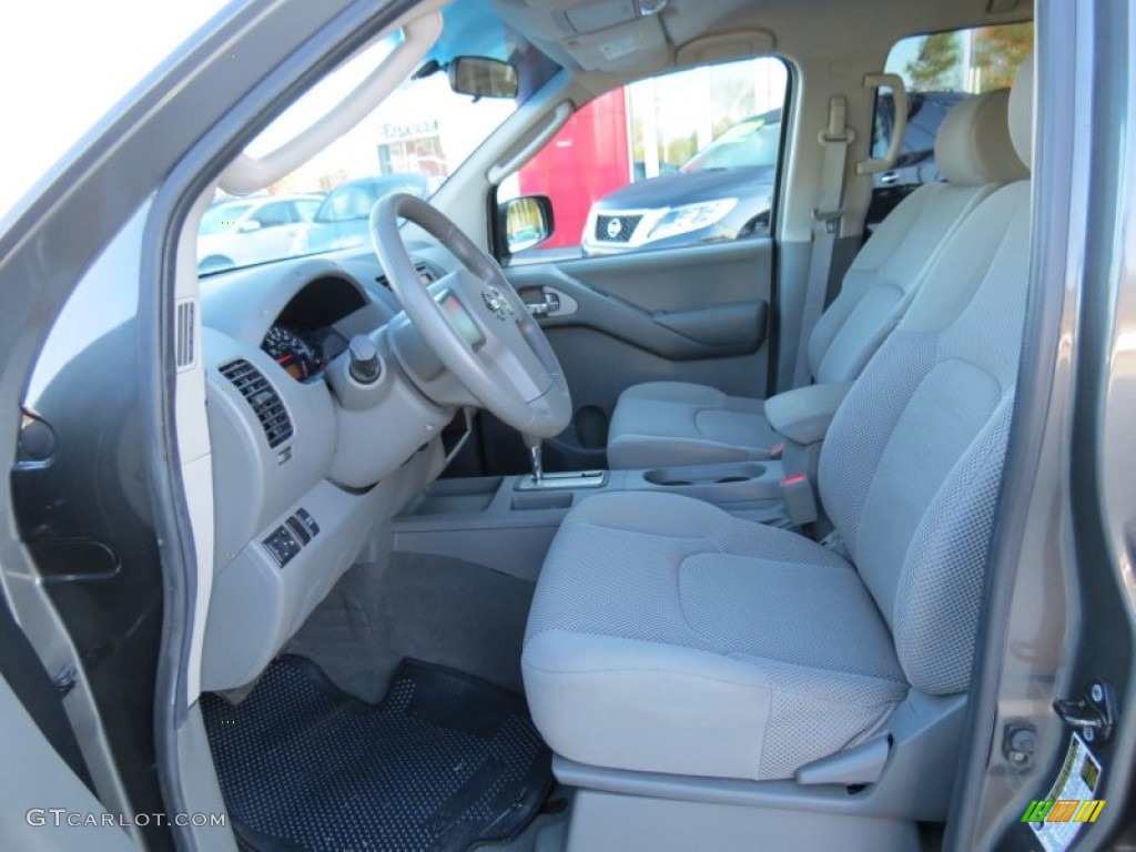 Steel Interior 2008 Nissan Frontier SE Crew Cab Photo #73505904