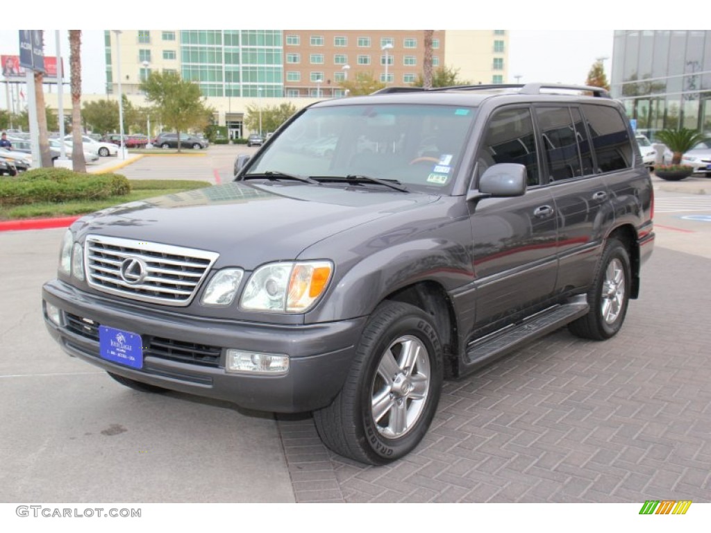 2006 LX 470 - Galactic Gray Mica / Ivory photo #2