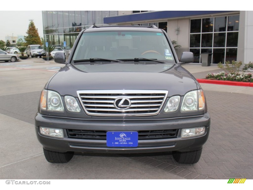 2006 LX 470 - Galactic Gray Mica / Ivory photo #3