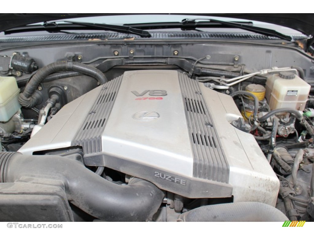 2006 LX 470 - Galactic Gray Mica / Ivory photo #31