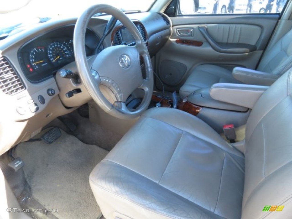 Oak Interior 2004 Toyota Tundra Limited Double Cab Photo #73507095