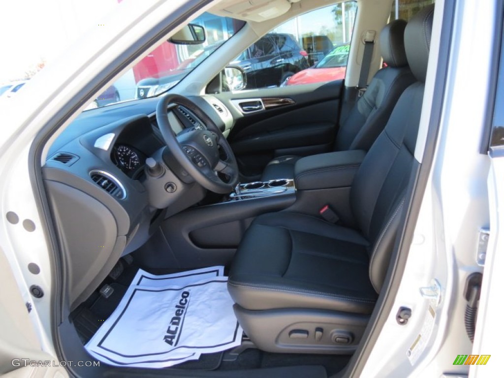 Charcoal Interior 2013 Nissan Pathfinder Platinum Photo #73507135