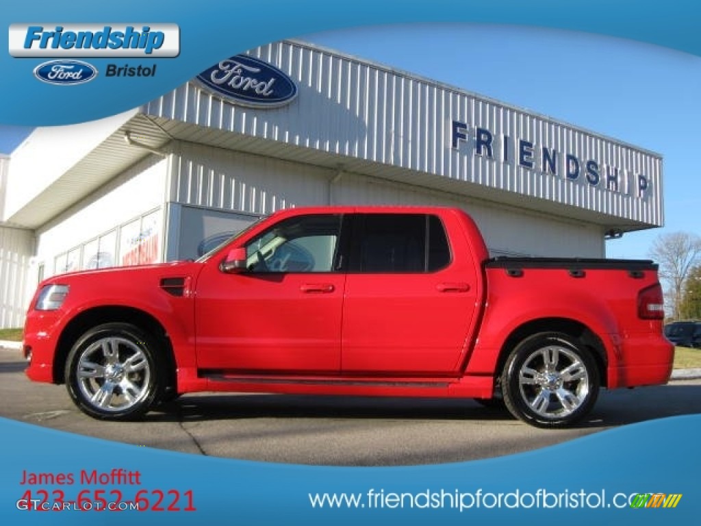 Colorado Red Ford Explorer Sport Trac