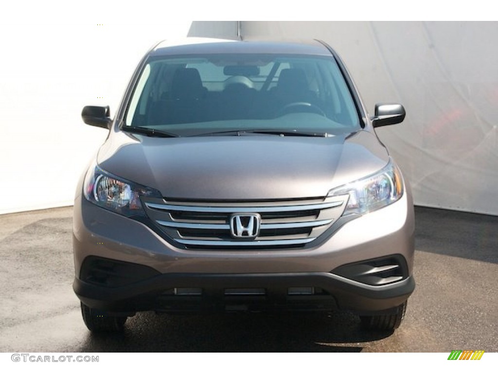 2013 CR-V LX - Urban Titanium Metallic / Black photo #2