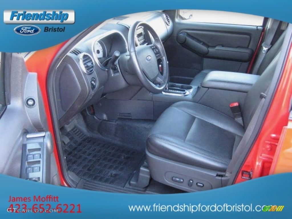 2009 Explorer Sport Trac Adrenaline V8 AWD - Colorado Red / Charcoal Black photo #13