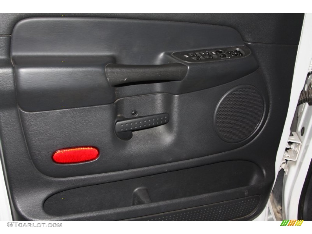 2004 Ram 1500 SLT Quad Cab - Bright White / Dark Slate Gray photo #13