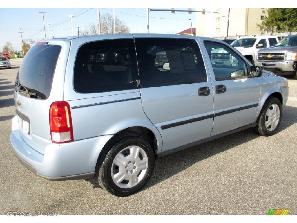 2007 Uplander LS - Polar Blue Metallic / Medium Gray photo #11