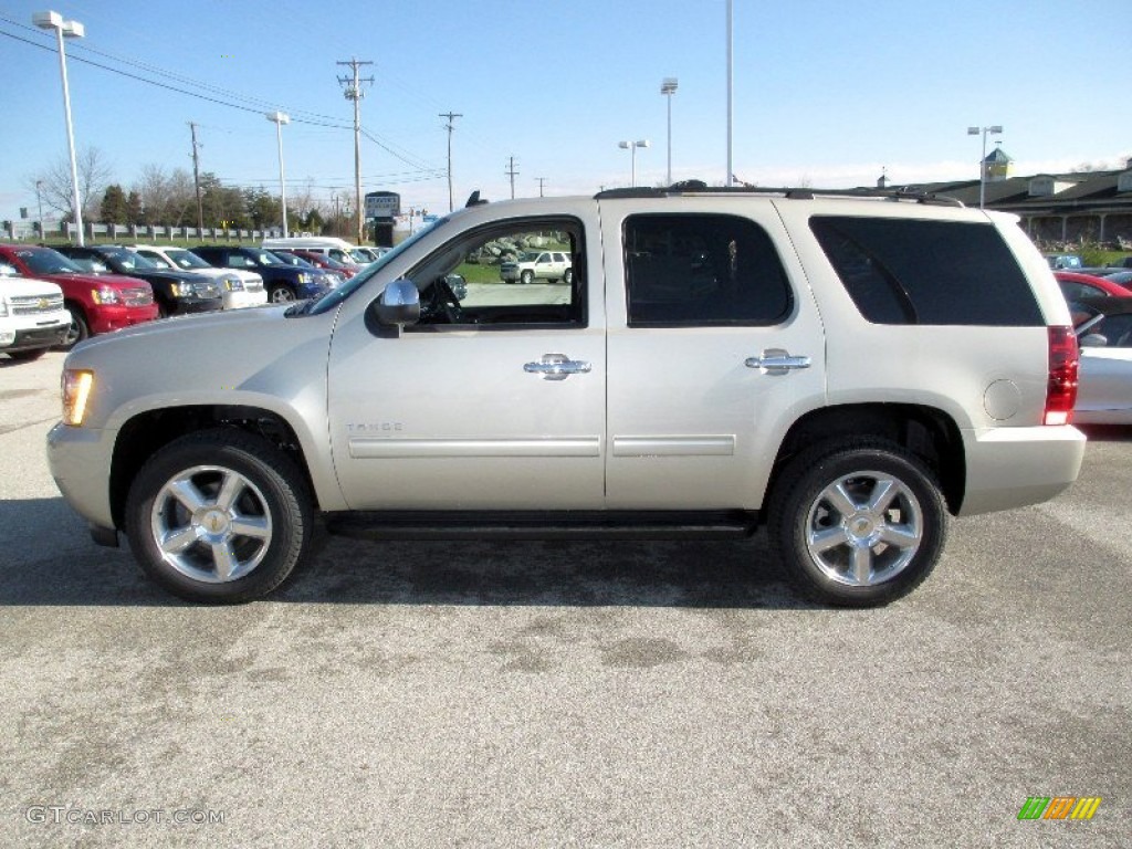 2013 Tahoe LS 4x4 - Champagne Silver Metallic / Ebony photo #11