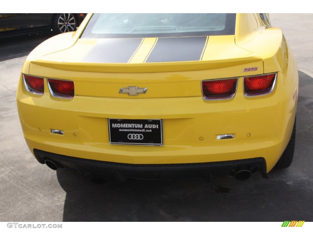 2011 Camaro SS/RS Coupe - Rally Yellow / Black photo #4