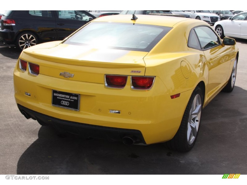 2011 Camaro SS/RS Coupe - Rally Yellow / Black photo #5