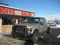 Pueblo Gold Metallic 2008 Ford F250 Super Duty XL SuperCab 4x4 Chassis