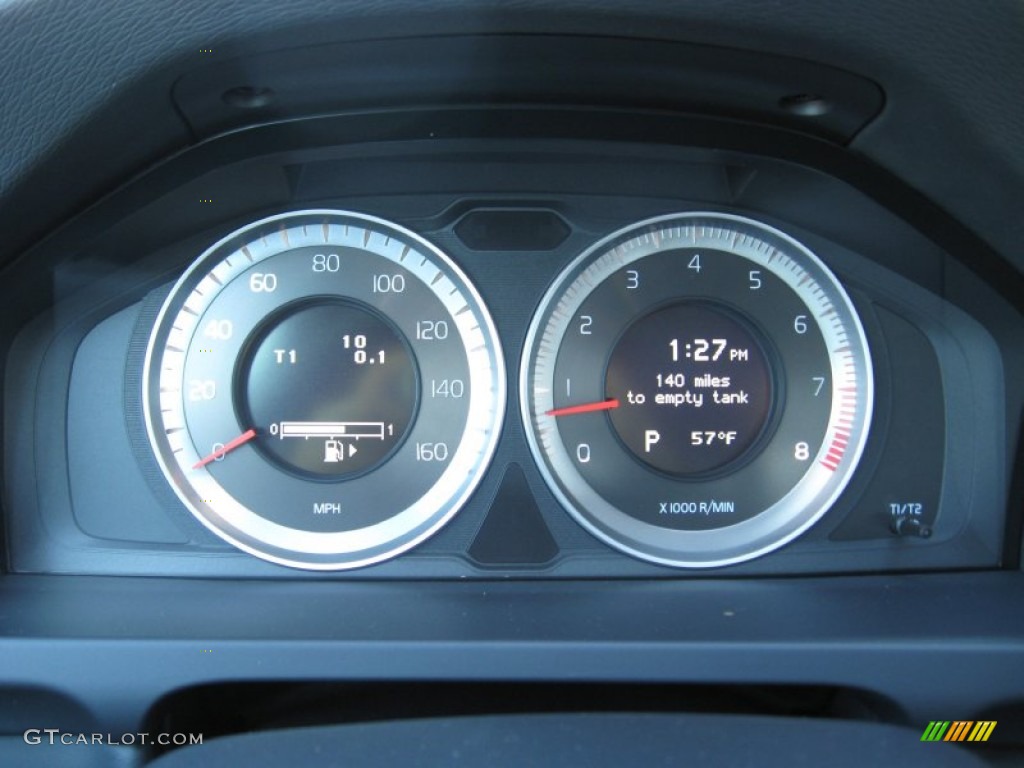 2013 Volvo S60 T5 AWD Gauges Photo #73513224