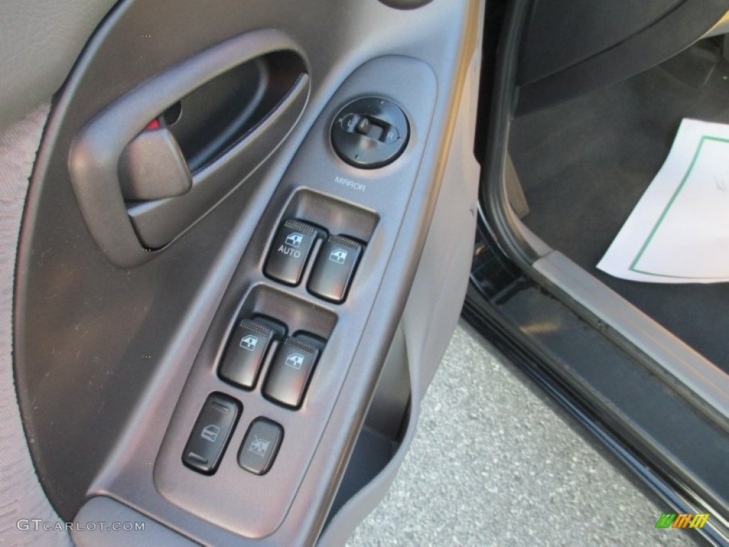 2006 Elantra GLS Sedan - Ebony Black / Gray photo #8
