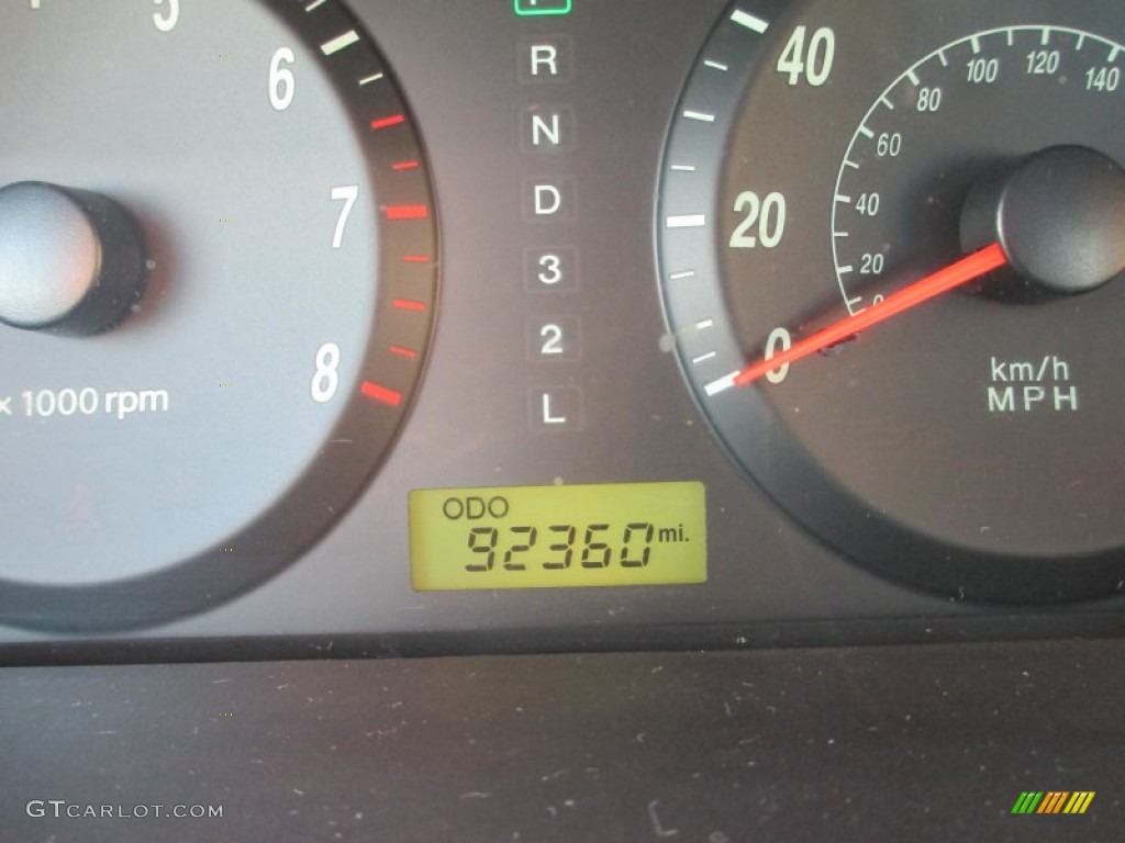 2006 Elantra GLS Sedan - Ebony Black / Gray photo #15