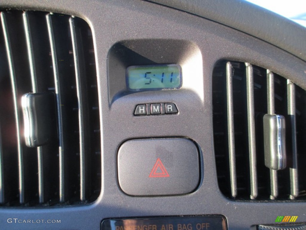 2006 Elantra GLS Sedan - Ebony Black / Gray photo #17