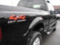 2008 Black Ford F350 Super Duty Lariat SuperCab 4x4  photo #113