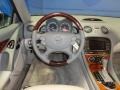 2007 Mercedes-Benz SL Ash Grey Interior Steering Wheel Photo