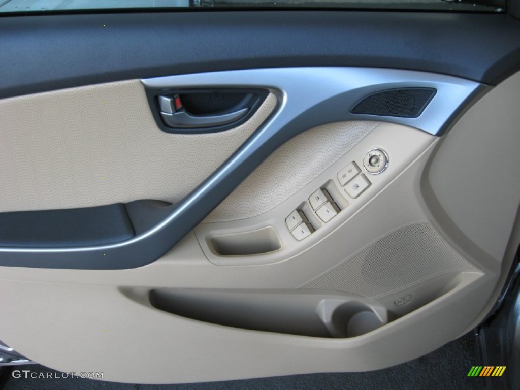 2013 Elantra Limited - Desert Bronze / Beige photo #16