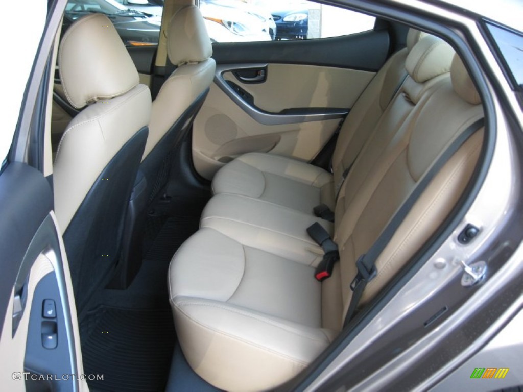 2013 Elantra Limited - Desert Bronze / Beige photo #17
