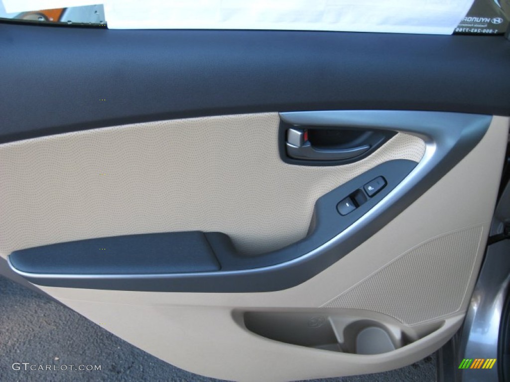 2013 Elantra Limited - Desert Bronze / Beige photo #19