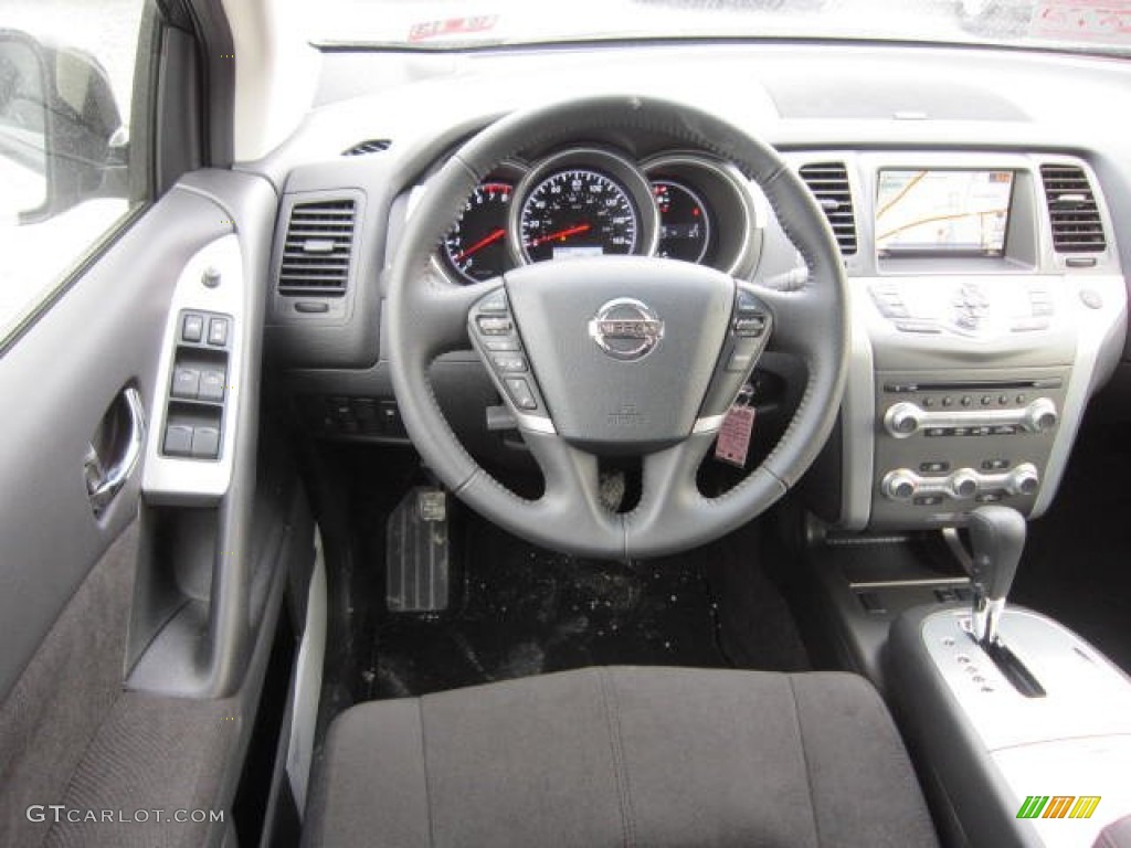 2013 Nissan Murano SV AWD Black Dashboard Photo #73515884