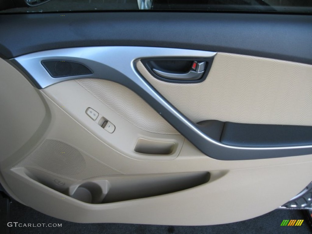 2013 Elantra Limited - Desert Bronze / Beige photo #22