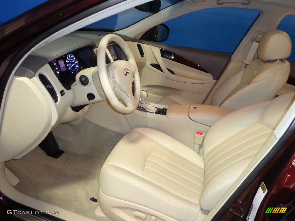 Wheat Interior 2012 Infiniti EX 35 AWD Photo #73515984