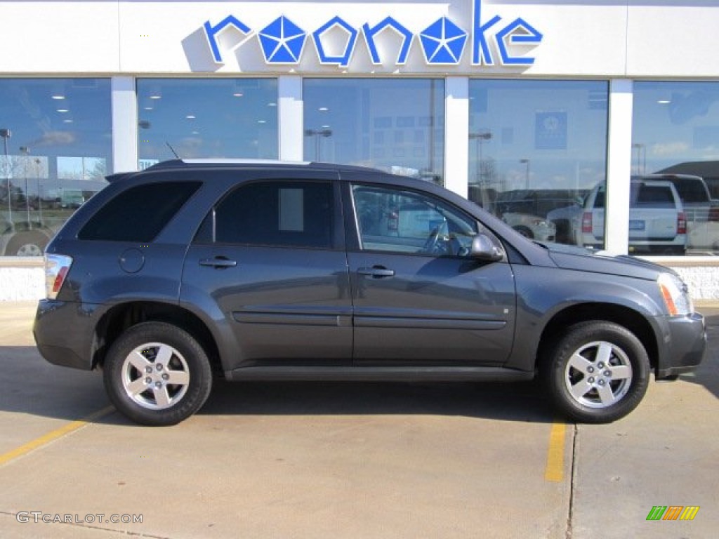 2009 Equinox LT AWD - Cyber Gray Metallic / Light Gray photo #1