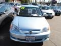 2003 Opal Silver Blue Metallic Honda Civic Hybrid Sedan  photo #2