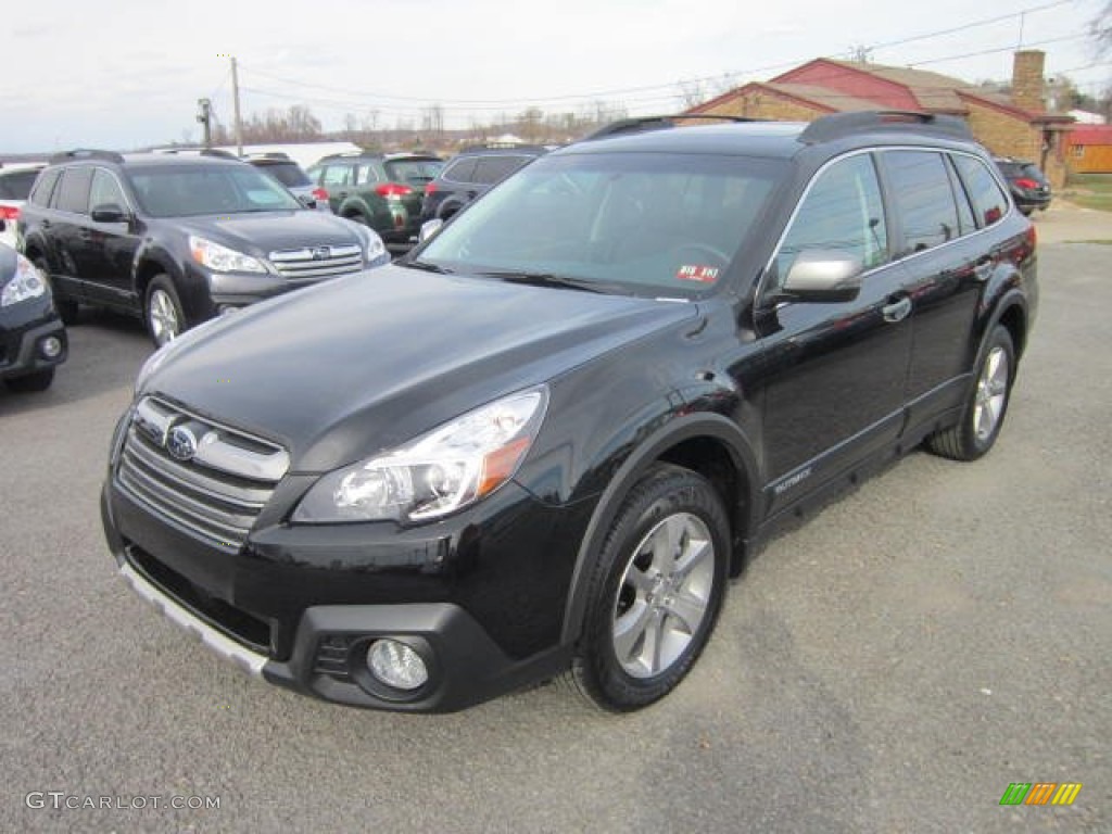 Crystal Black Silica 2013 Subaru Outback 2.5i Limited Exterior Photo #73516665