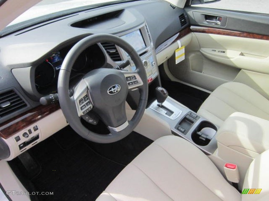Warm Ivory Leather Interior 2013 Subaru Legacy 2.5i Limited Photo #73517564