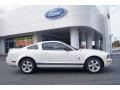 Performance White 2007 Ford Mustang V6 Premium Coupe Exterior
