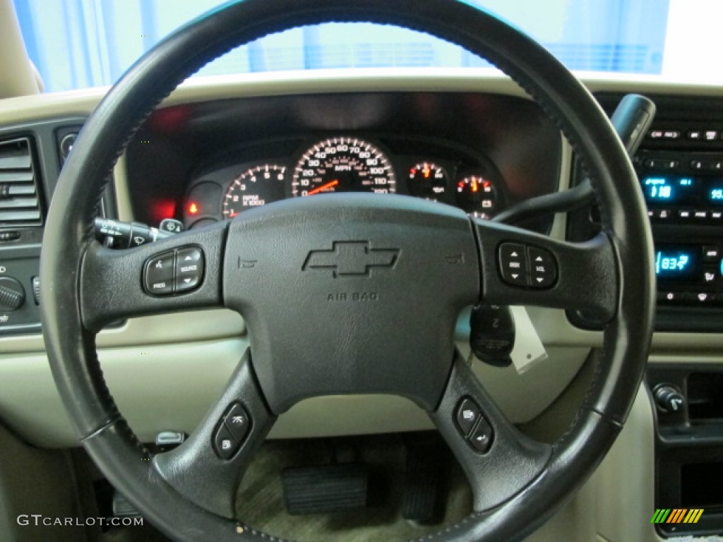 2003 Suburban 1500 LT 4x4 - Light Pewter Metallic / Tan/Neutral photo #32