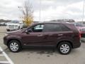 2011 Dark Cherry Kia Sorento LX AWD  photo #7