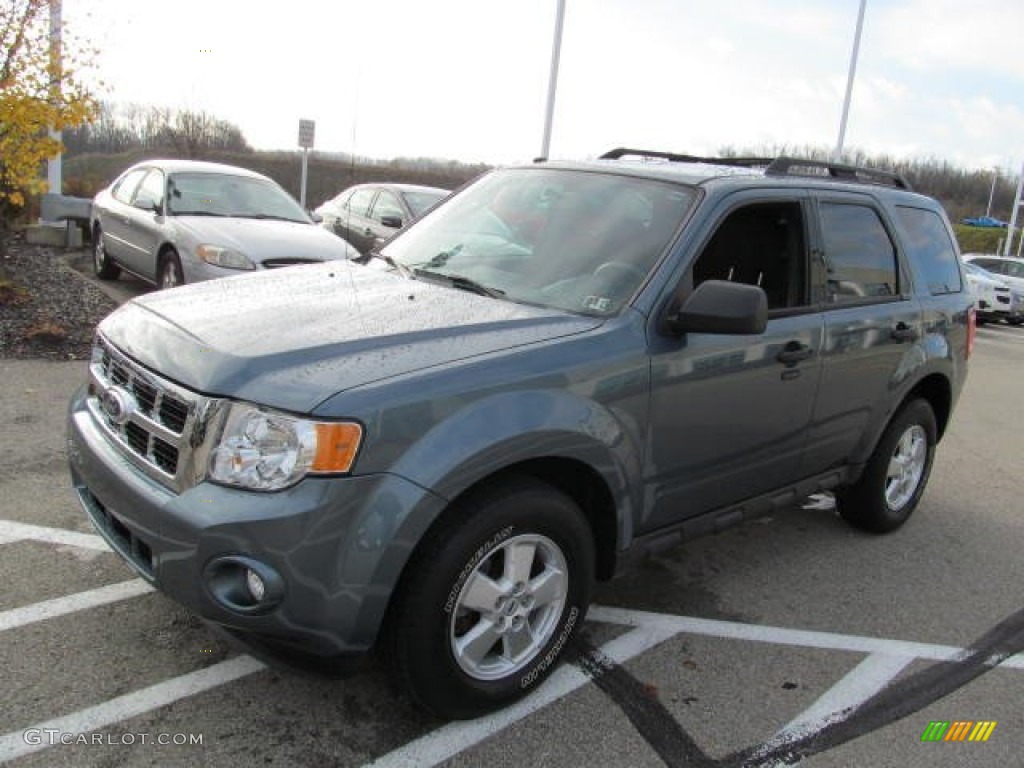 2010 Escape XLT 4WD - Steel Blue Metallic / Charcoal Black photo #6