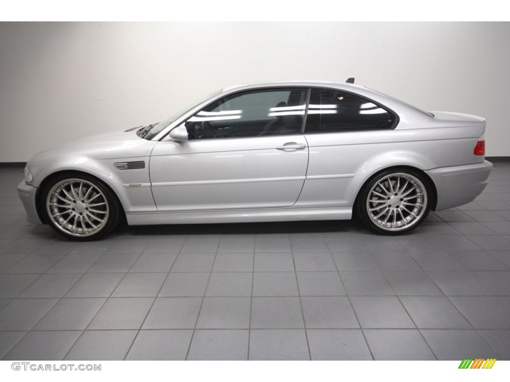 Titanium Silver Metallic 2001 BMW M3 Coupe Exterior Photo #73520943