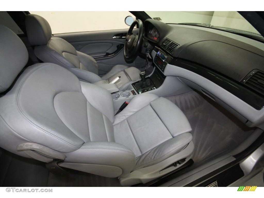 2001 BMW M3 Coupe Front Seat Photo #73521504